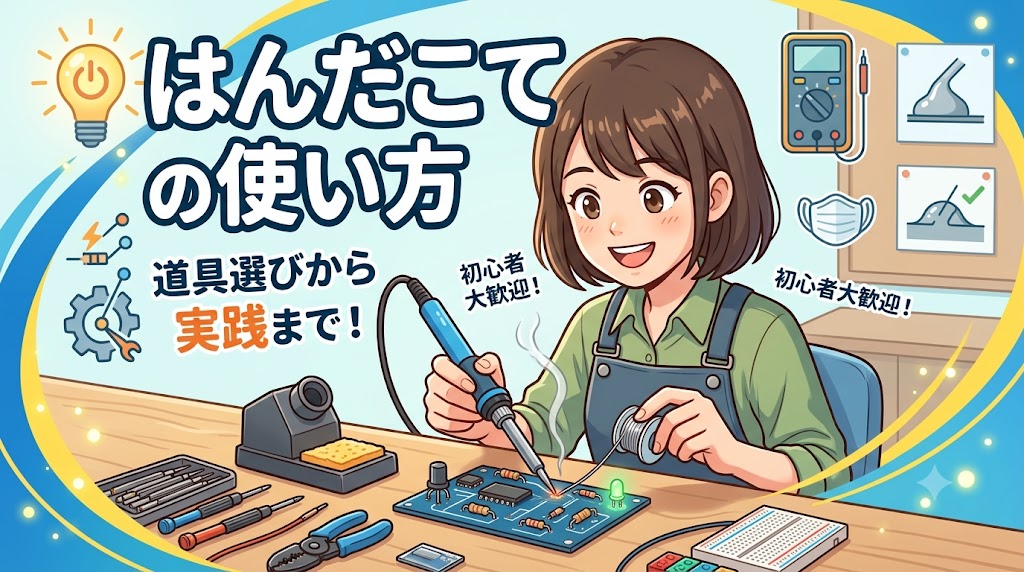 はんだこての使い方