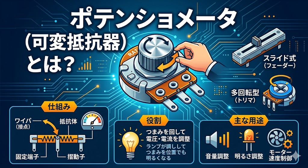 ポテンショメーターとは？