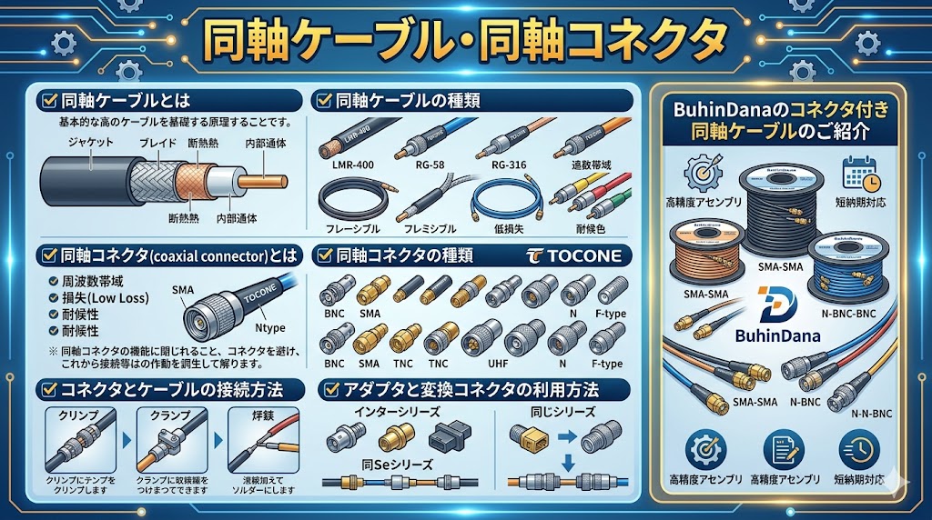 同軸ケーブル・同軸コネクタ