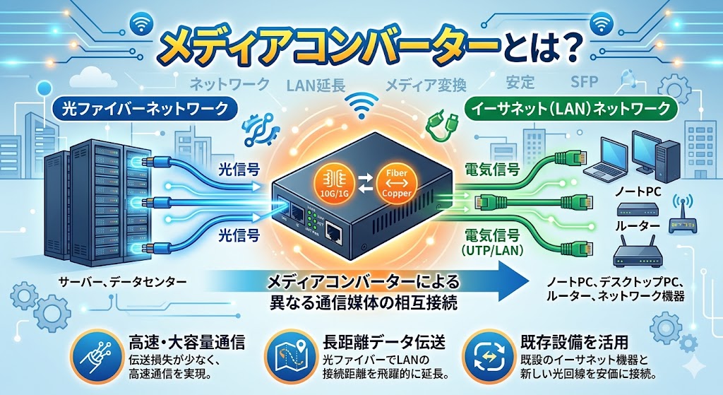 メディアコンバーターとは