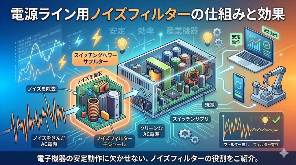 電源ライン用ノイズフィルターとは
