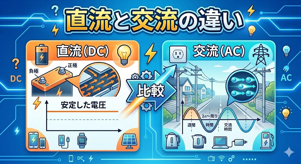 直流と交流の違い
