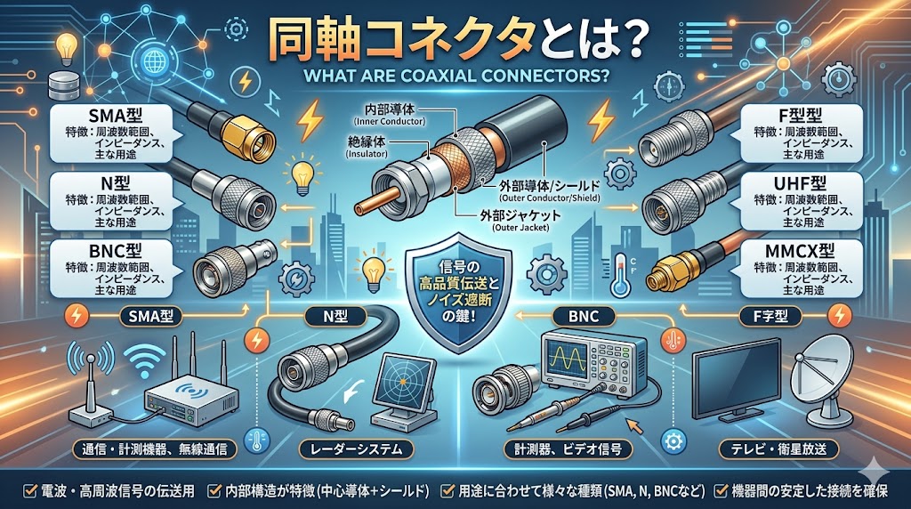 同軸コネクタとは
