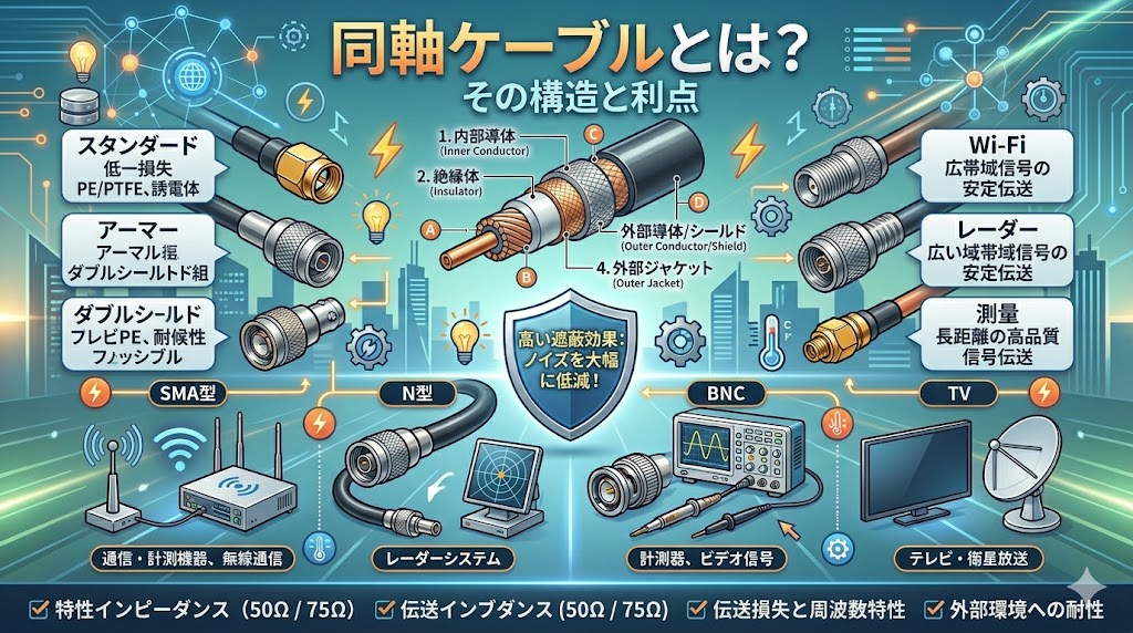 同軸ケーブルとは