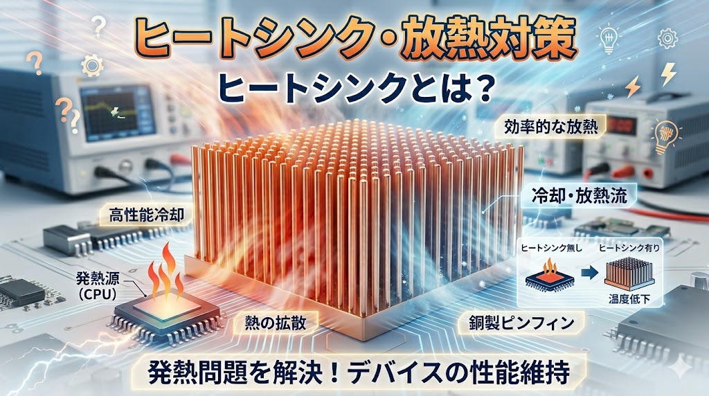 ヒートシンク・放熱対策（ヒートシンクとは？）
