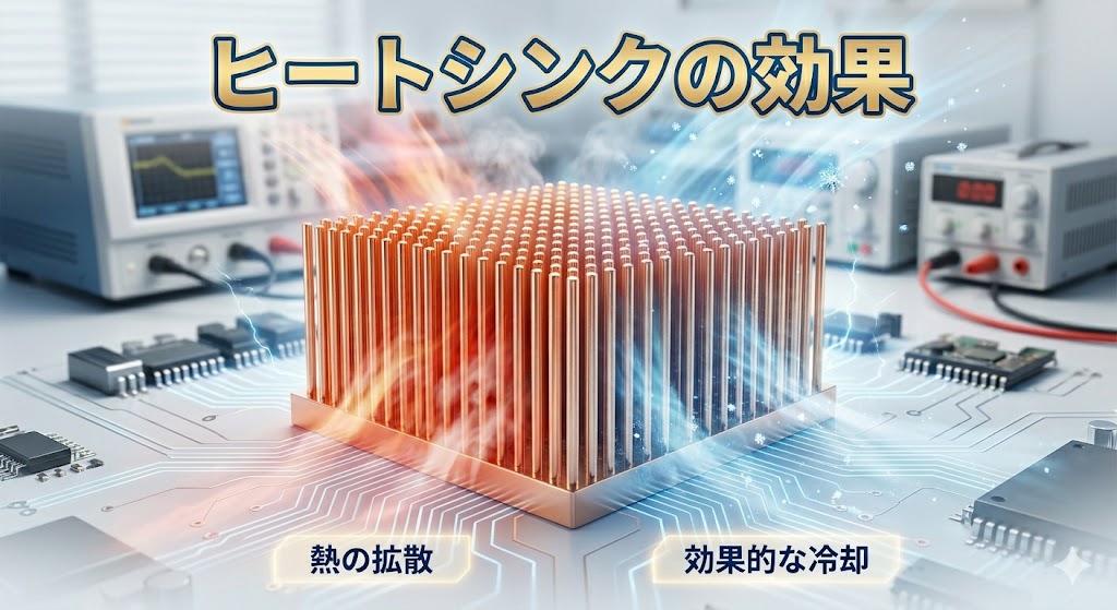 ヒートシンクの効果