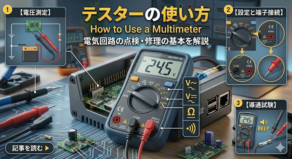 テスターの使い方