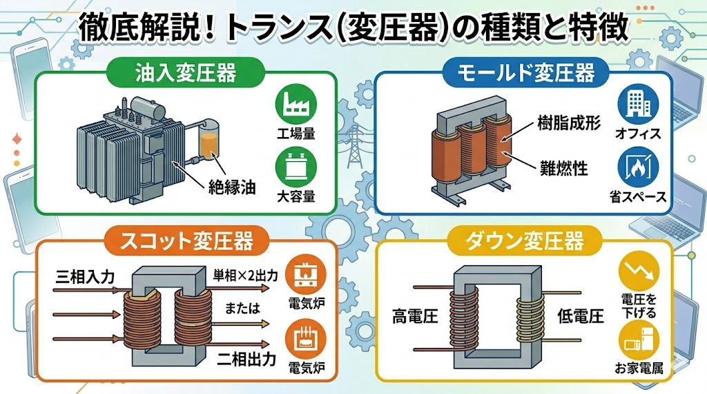 トランスの種類