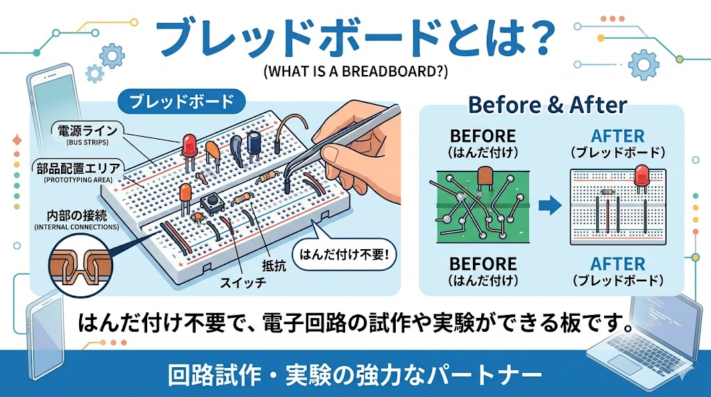 ブレッドボードは？