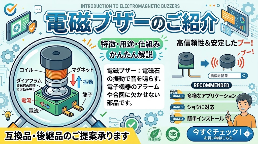 電磁ブザーのご紹介