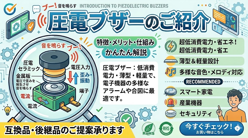 圧電ブザーとは