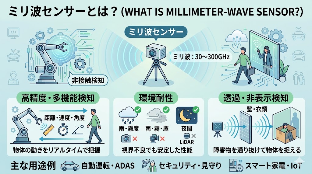 ミリ波センサーとは