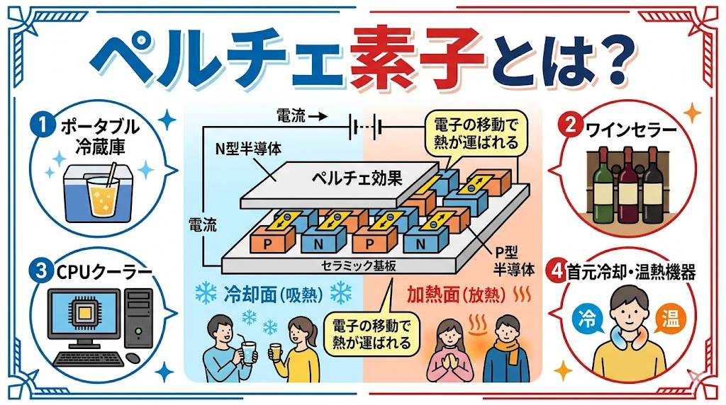 ペルチェ素子とは？
