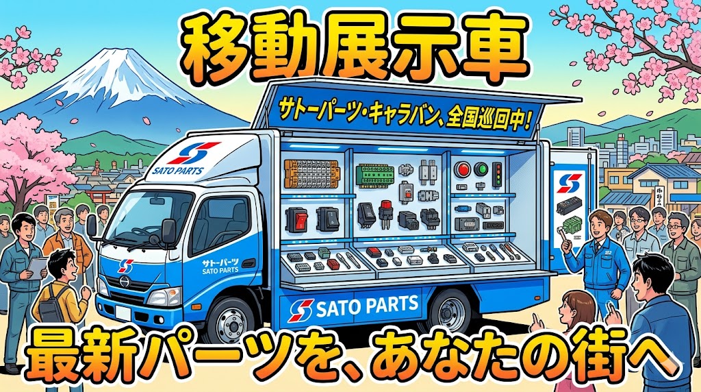 サトーパーツのキャラバンカー