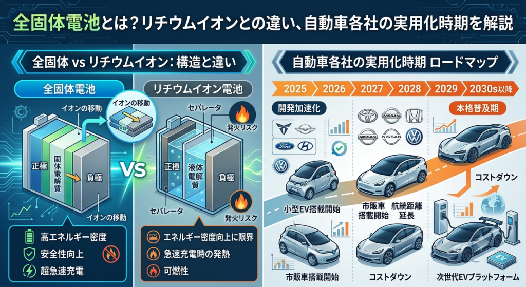 全個体電池ロードマップ