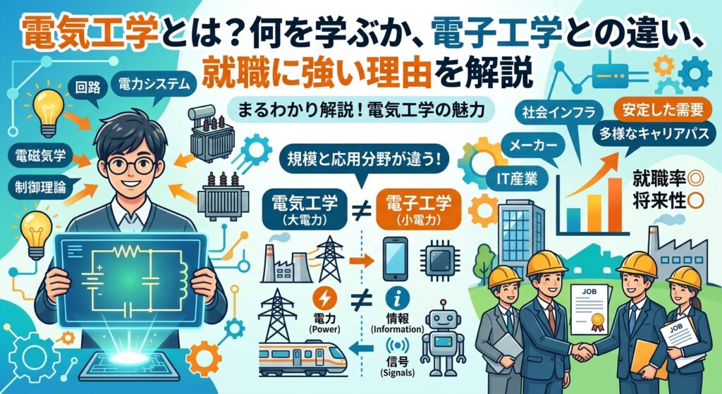 電気工学とは？イメージ画像