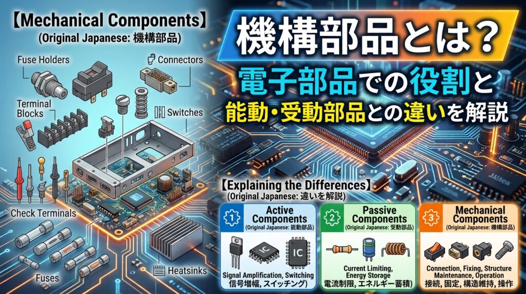 機構部品とは?のアイキャチ画像
