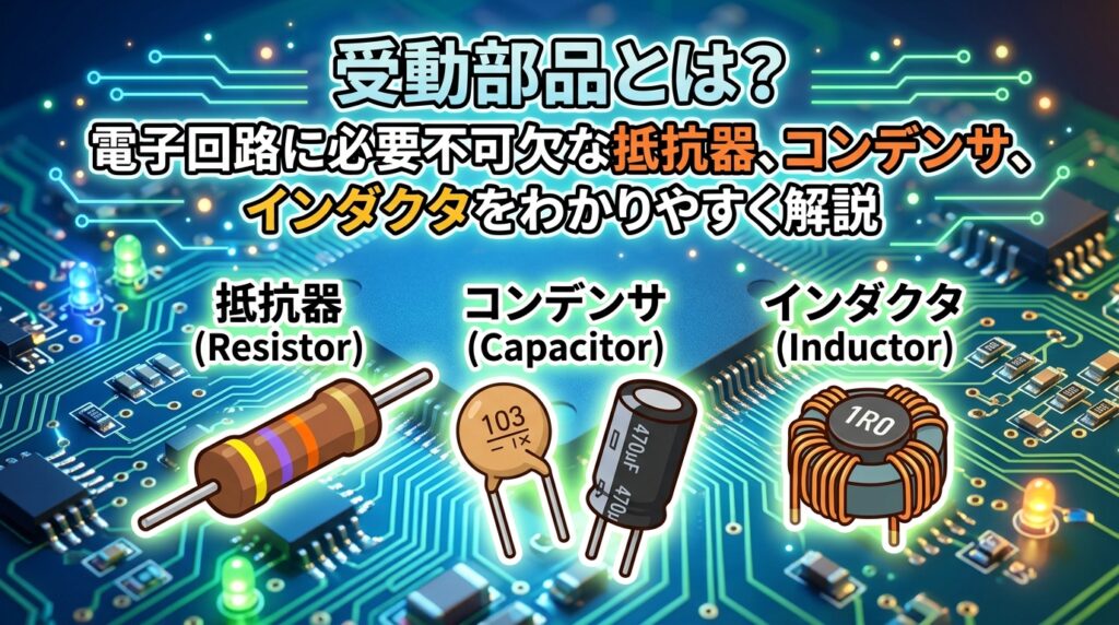 受動部品とは?のイメージ画像