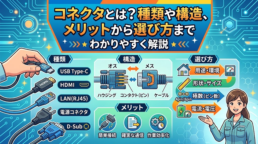 コネクターとは？のアイキャッチ画像