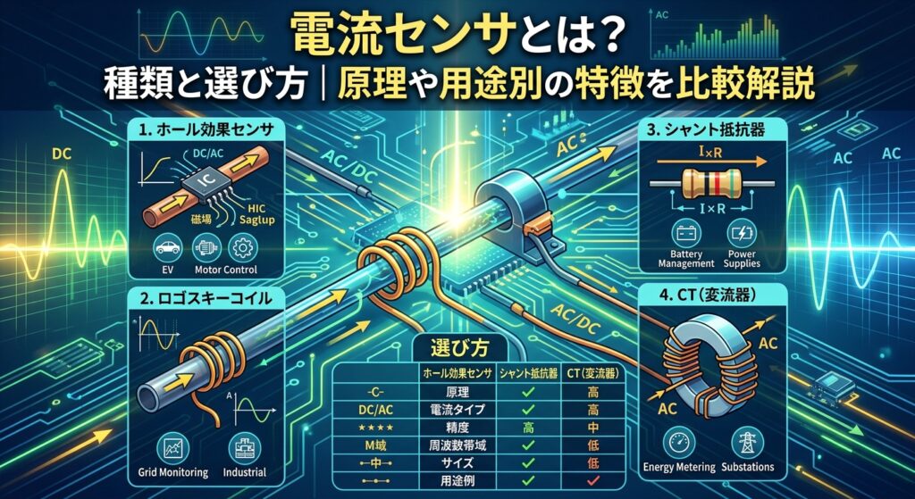 電流センサとは?のアイキャッチ画像