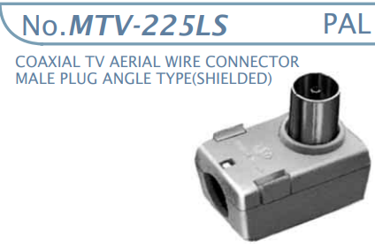 【MTV-025LS】マル信無線電機 TV-ビデオ-受信用コネクタ