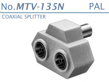 【MTV-135N】マル信無線電機  TV-ビデオ-受信用コネクタ