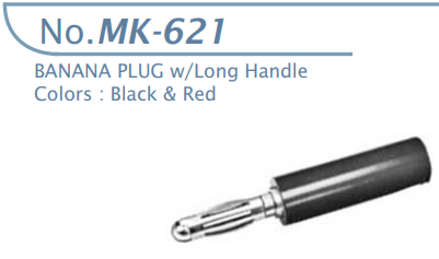 【MK-621-B1】マル信無線電機 クリップ＆バナナ・チップ/ジャック