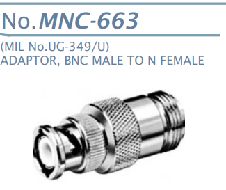 【MNC-663】マル信無線電機 高周波コネクタ