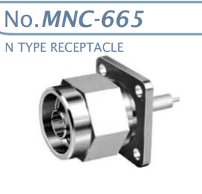 【MNC-665】マル信無線電機  高周波コネクタ N-R
