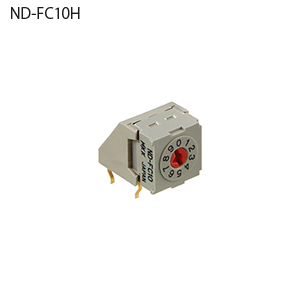 【ND-FC10H】NKKスイッチズ ND形 超小型ディップロータリースイッチ