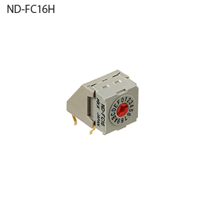 【ND-FC16H】NKKスイッチズ ND形 超小型ディップロータリースイッチ