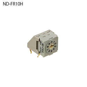 【ND-FR10H】NKKスイッチズ ND形 超小型ディップロータリースイッチ