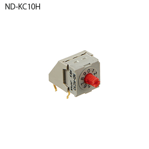 【ND-KC10H】NKKスイッチズ ND形 超小型ディップロータリースイッチ