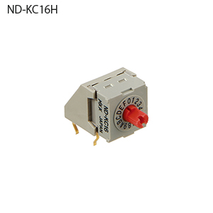 【ND-KC16H】NKKスイッチズ ND形 超小型ディップロータリースイッチ