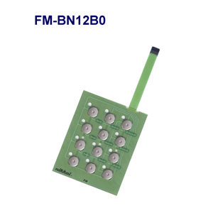 【FM-BN12B0】NKKスイッチズ　シートキーボードスイッチ