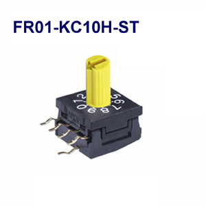 【FR01-KC10H-ST】NKKスイッチズ　ロータリースイッチ