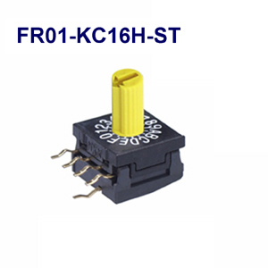 【FR01-KC16H-ST】NKKスイッチズ　ロータリースイッチ