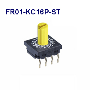 【FR01-KC16P-ST】NKKスイッチズ　ロータリースイッチ
