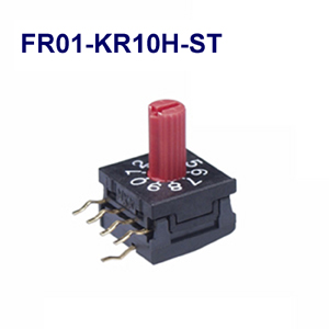 【FR01-KR10H-ST】NKKスイッチズ　ロータリースイッチ