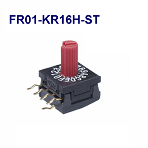 【FR01-KR16H-ST】NKKスイッチズ　ロータリースイッチ