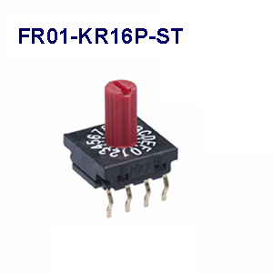 【FR01-KR16P-ST】NKKスイッチズ　ロータリースイッチ
