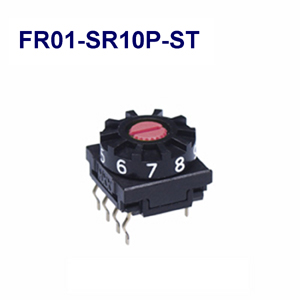 【FR01-SR10P-ST】NKKスイッチズ　ロータリースイッチ