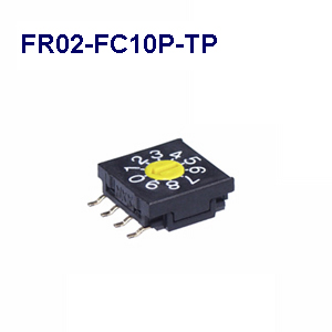 【FR02-FC10P-TP】NKKスイッチズ　ロータリースイッチ