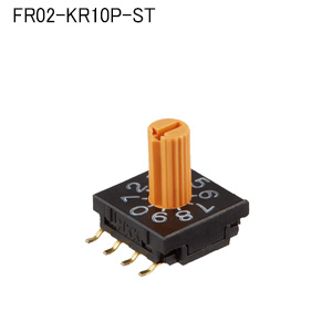 【FR02-KR10P-ST】NKKスイッチズ　ロータリースイッチ
