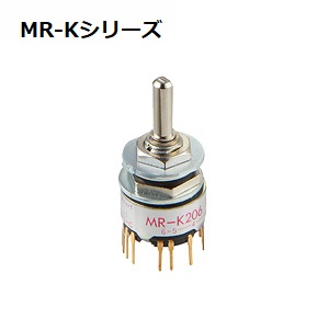 【MR-K112】NKKスイッチズ MR-K形 超薄形ロータリースイッチ