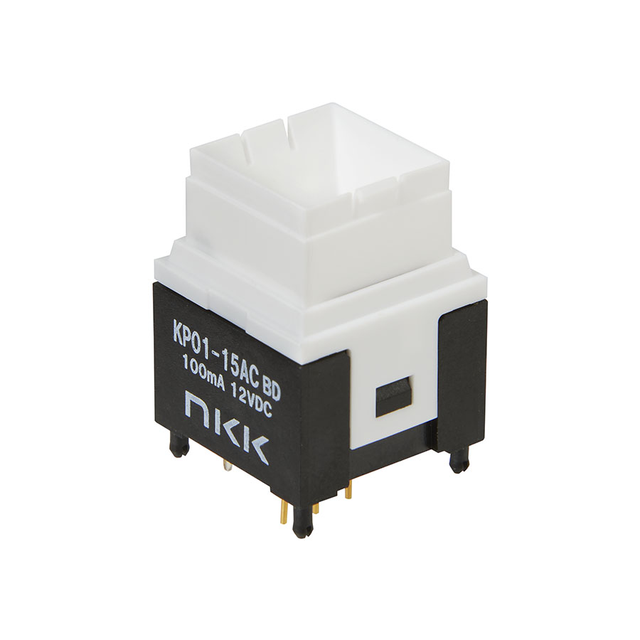 【KP01-15ACBKP4RM】NKKスイッチズ KP01形 押ボタンスイッチ