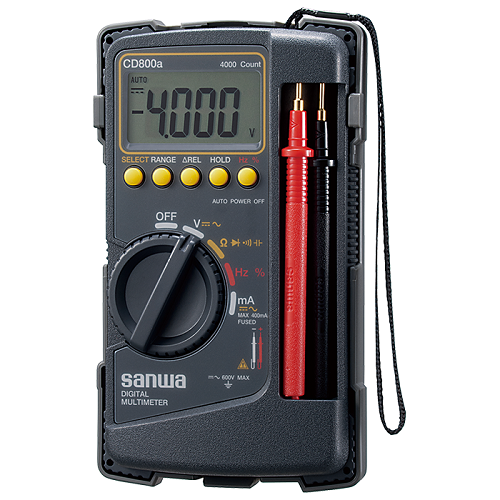 【CD-800A】三和電気計器 デジタルマルチメータ （テスター）