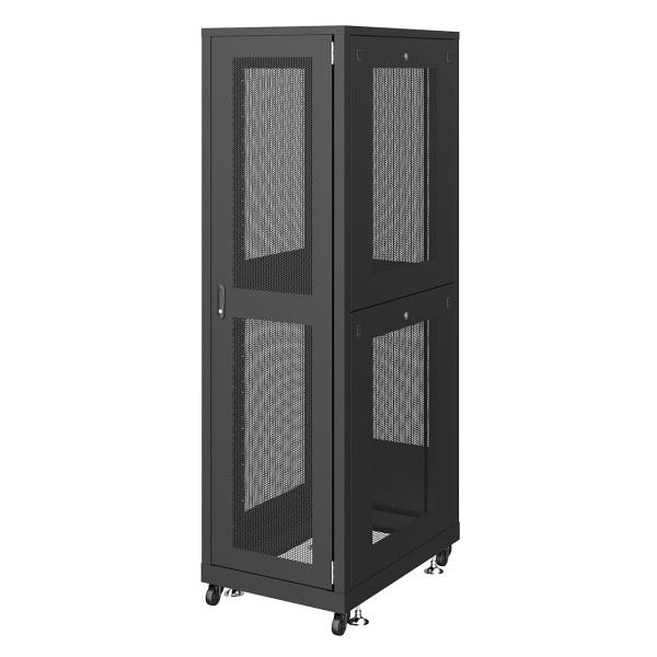 【CP-SVN4290MBKN】サンワサプライ　19インチサーバーラック　メッシュパネル仕様(42U)