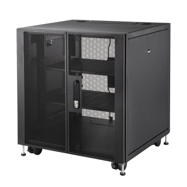 【CP-SVCBOX6BK】サンワサプライ　小型19インチマウントボックス(12U　D600)