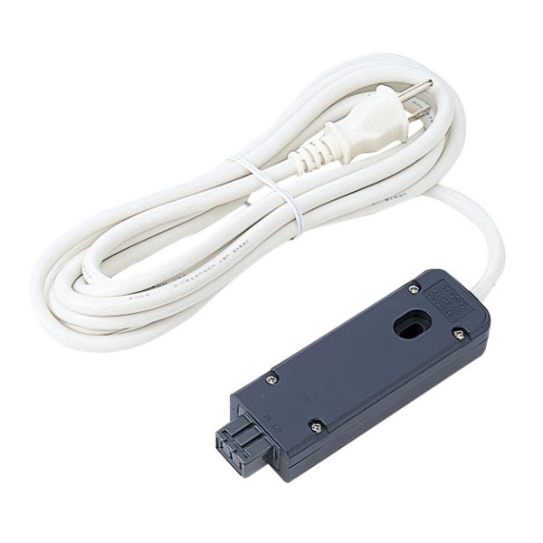 【TAP-ME8101TJ3】サンワサプライ　15Aコンセントバー用コネクタ（VCTFコード3m耐トラッキングプラグ付）